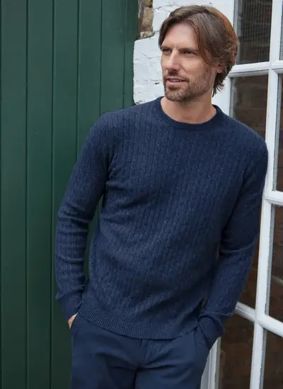 Merino Cable Sweater